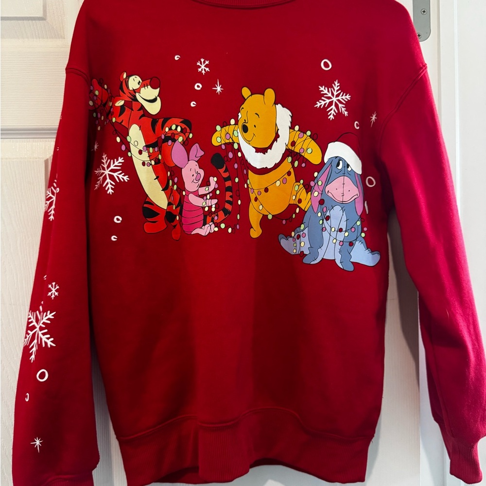 Disney Winnie the Pooh Red Sweatshirt